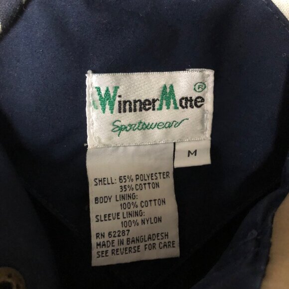 WinnerMate Sportswear LubeTech Jacket Mens Size Medium Pegasus Vintage Coat - Picture 5 of 10